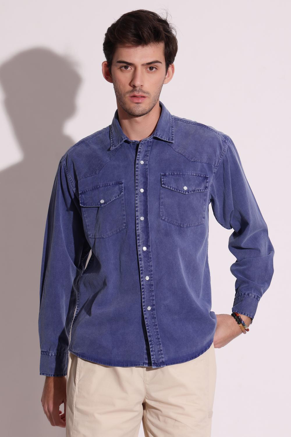 Mens Shirt - Navy
