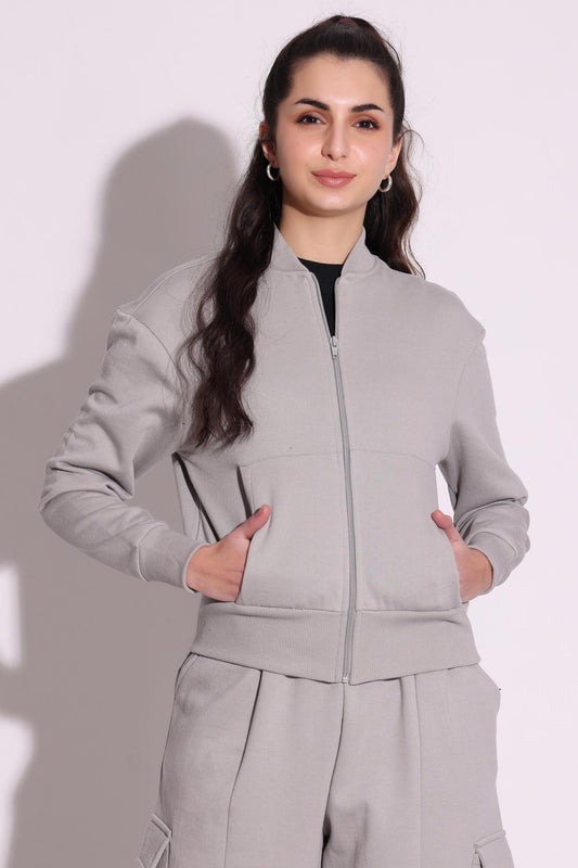 Womens Jackets - Grey